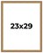 23x29 Museum-Quality Picture Frame with UV-Resistant Acrylic & Acid-Free Backing, Available in 4 Finishes - Gold, Silver, Bronze, and Black